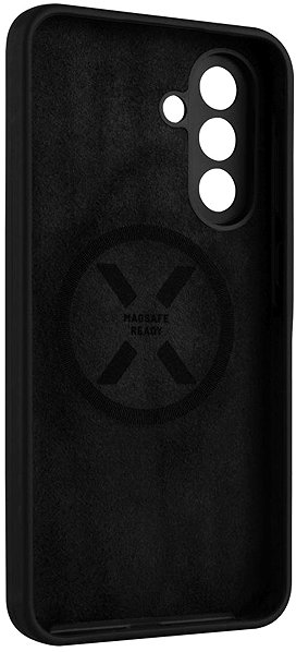 Handyhülle FIXED MagFlow mit MagSafe Unterstützung für Samsung Galaxy A56 5G schwarz ...