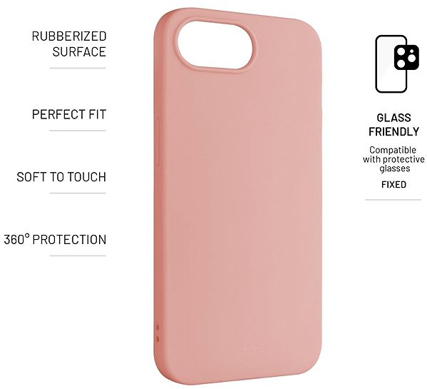 Handyhülle FIXED Story für Apple iPhone 17e/16e rosa ...