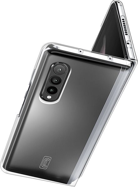Handyhülle Cellularline Clear Case für Samsung Galaxy Z Fold4 - transparent ...