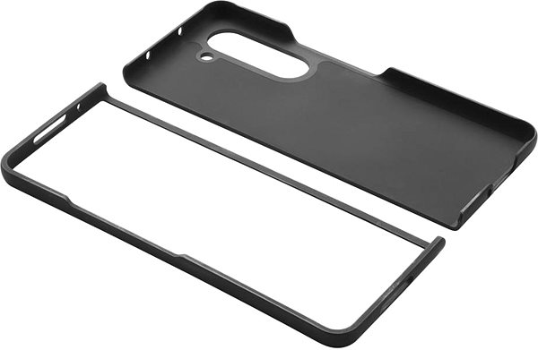 Kryt na mobil Cellularline Fit Duo pre Samsung Galaxy Z Fold5 PU koža čierny ...