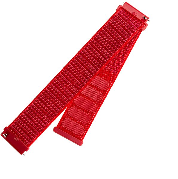 Szíj FIXED Nylon Strap Universal 20 mm - piros ...