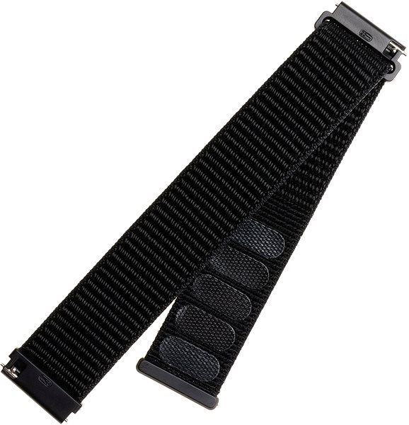 Armband FIXED Nylon Strap Universal Breite 22mm schwarz ...
