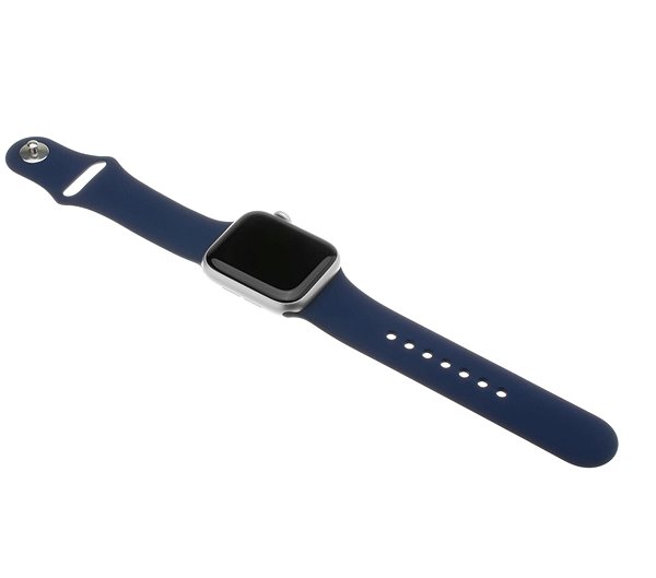 Armband FIXED Silicone Strap SET für Apple Watch 42/44/45/Ultra 49mm  - blau ...