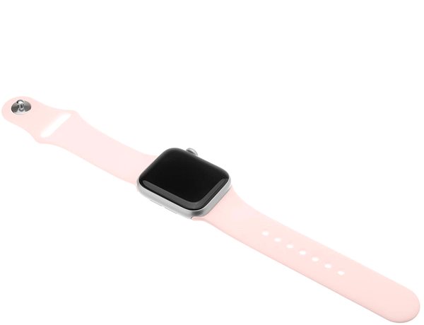 Armband FIXED Silicone Strap SET für Apple Watch 42/44/45/Ultra 49mm - pink ...
