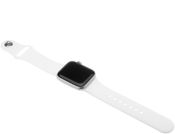 Szíj FIXED Silicone Strap SET Apple Watch 42/44/45/Ultra 49mm - fehér ...