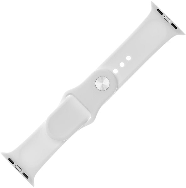 Szíj FIXED Silicone Strap SET Apple Watch 42/44/45/Ultra 49mm - fehér ...