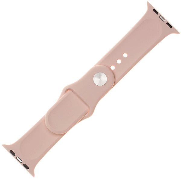 Remienok na hodinky FIXED Silicone Strap SET pre Apple Watch 38/40/41mm ružový ...