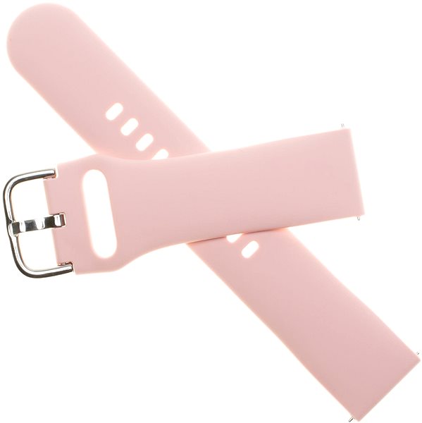 Armband FIXED Silicone Strap Universal für Smartwatch mit einer Breite von 20 mm - pink ...