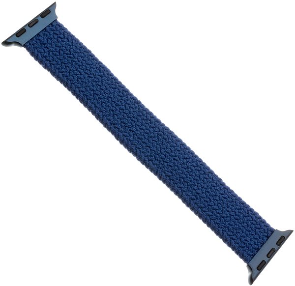 Armband FIXED Elastic Nylon Strap für Apple Watch 42/44/45/Ultra 49mm Größe L blau ...