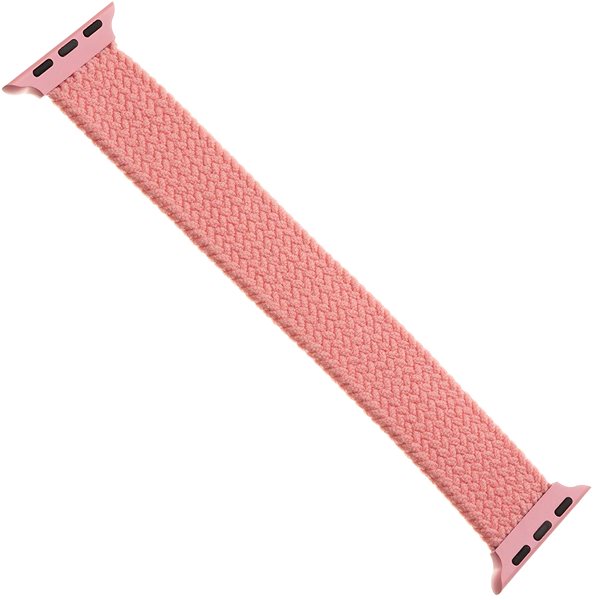 Armband FIXED Elastic Nylon Strap für Apple Watch 38/40/41mm Größe L pink ...