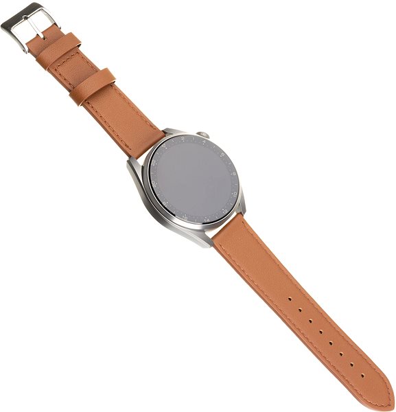 Remienok na hodinky FIXED Leather Strap so šírkou 20 mm hnedý ...