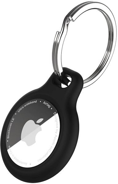 AirTag Loop FIXED Silky for Apple AirTag black ...