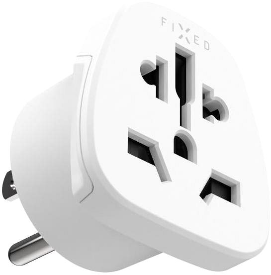Reiseadapter FIXED USA Adapter für den Anschluss von UK US AUS Ladegeräten an US Steckdosen weiß ...