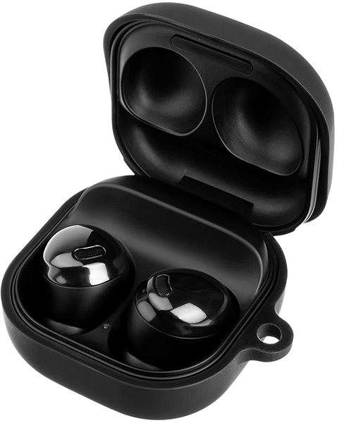Headphone Case FIXED Silky for Samsung Galaxy Buds Live/ Buds Pro/ Buds 2/ Buds 2 Pro Black Features/technology