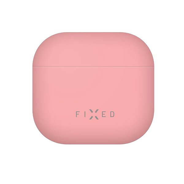 Headphone Case FIXED Silky for Apple AirPods 4 pink ...
