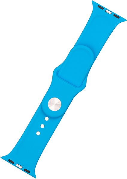 Remienok na hodinky FIXED Silicone Strap SET pre Apple Watch 42/44/45/Ultra 49mm sýto modrý ...