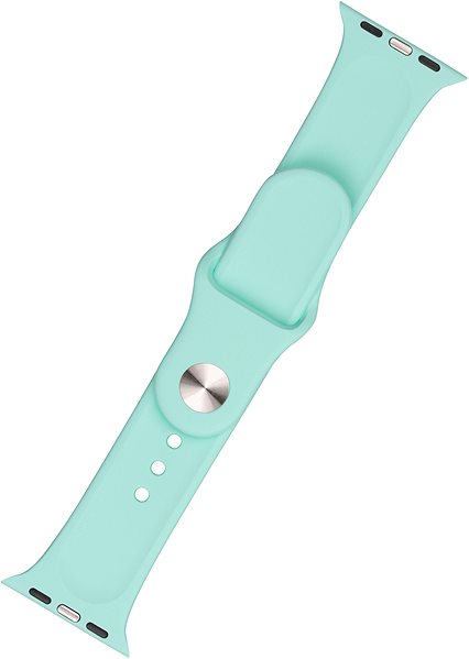 Armband FIXED Silicone Strap SET für Apple Watch 42/44/45/Ultra 49mm - tiefgrün ...