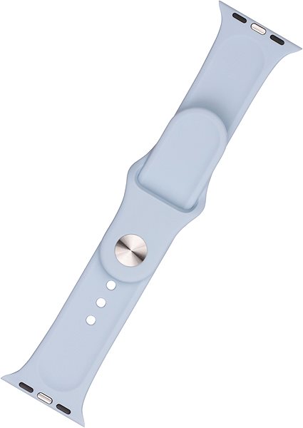 Armband FIXED Silicone Strap SET für Apple Watch 42/44/45/Ultra 49mm - hellblau ...