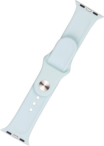 Szíj FIXED Silicone Strap SET Apple Watch 42/44/45/Ultra 49mm - világoszöld ...