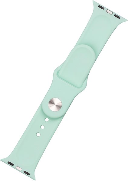 Remienok na hodinky FIXED Silicone Strap SET pre Apple Watch 42/44/45/Ultra 49mm svetlo tyrkysový ...
