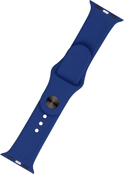 Armband FIXED Silicone Strap SET für Apple Watch 42/44/45/Ultra 49mm - ozeanblau ...