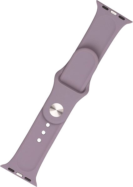 Remienok na hodinky FIXED Silicone Strap SET pre Apple Watch 42/44/45/Ultra 49mm fialový ...