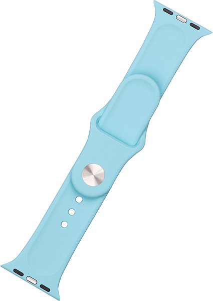 Remienok na hodinky FIXED Silicone Strap SET pre Apple Watch 42/44/45/Ultra 49mm tyrkysový ...