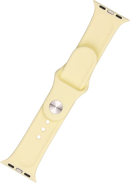 Szíj FIXED Silicone Strap SET Apple Watch 38/40/41 mm - világossárga ...