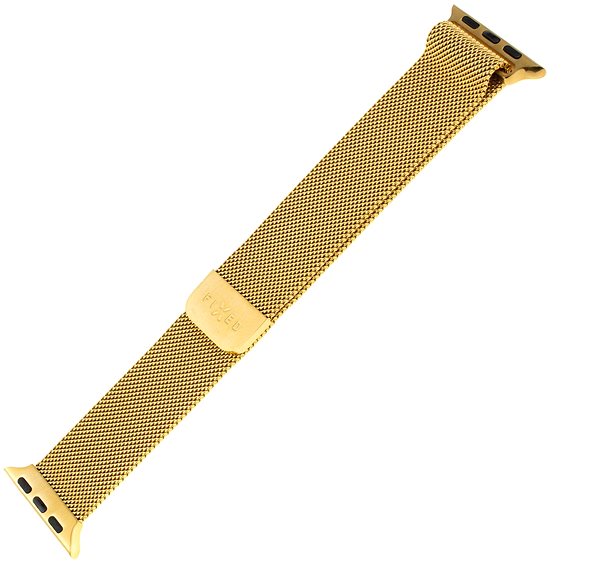 Remienok na hodinky FIXED Mesh Strap pre Apple Watch 38/40/41mm zlatý ...