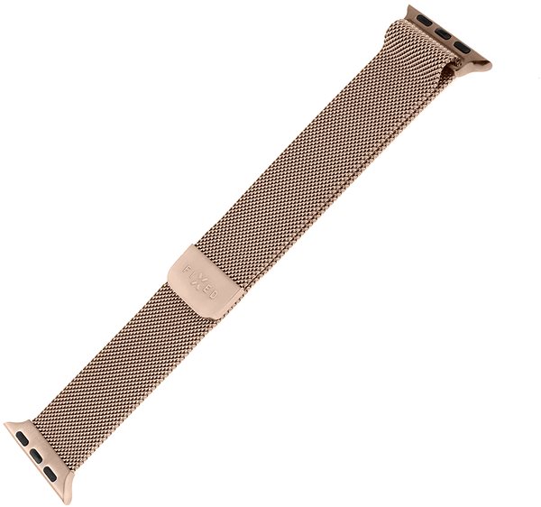 Řemínek FIXED Mesh Strap pro Apple Watch 38/40/41mm růžové zlatý ...