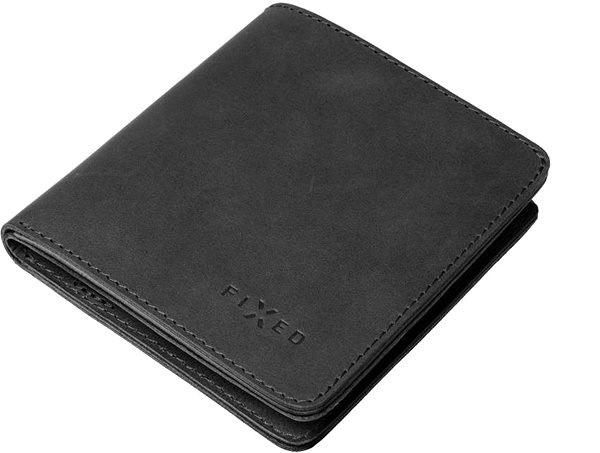 Pénztárca FIXED Classic Wallet, valódi marhabőr, fekete ...