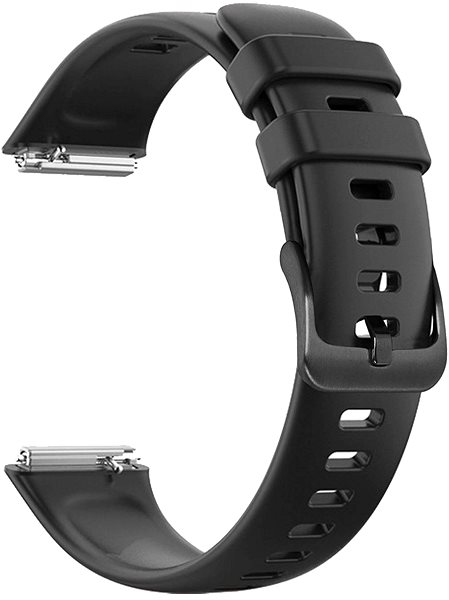Remienok na hodinky FIXED Silicone Strap pre Huawei Band 7 čierny ...