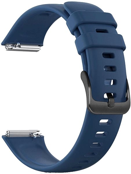Remienok na hodinky FIXED Silicone Strap na Huawei Band 7 modrý ...