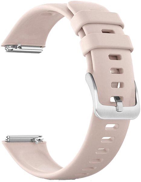 Remienok na hodinky FIXED Silicone Strap na Huawei Band 7 ružový ...