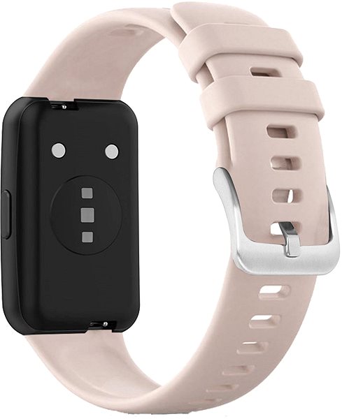 Remienok na hodinky FIXED Silicone Strap na Huawei Band 7 ružový ...