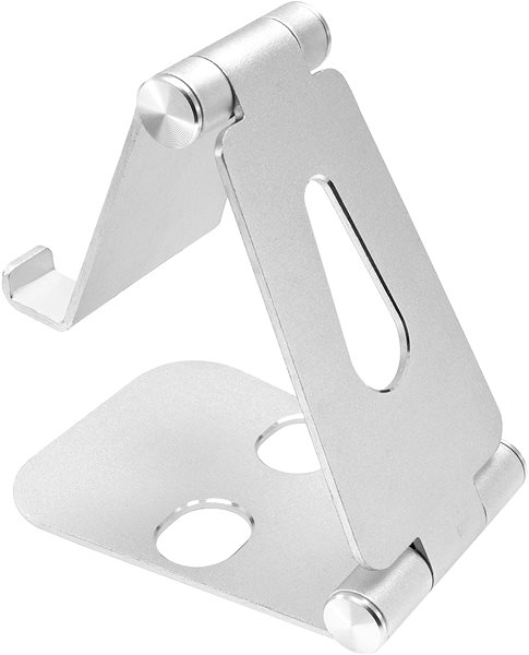 Phone Holder FIXED Frame Phone for Desk for Mobile Phones, Silver Features/technology