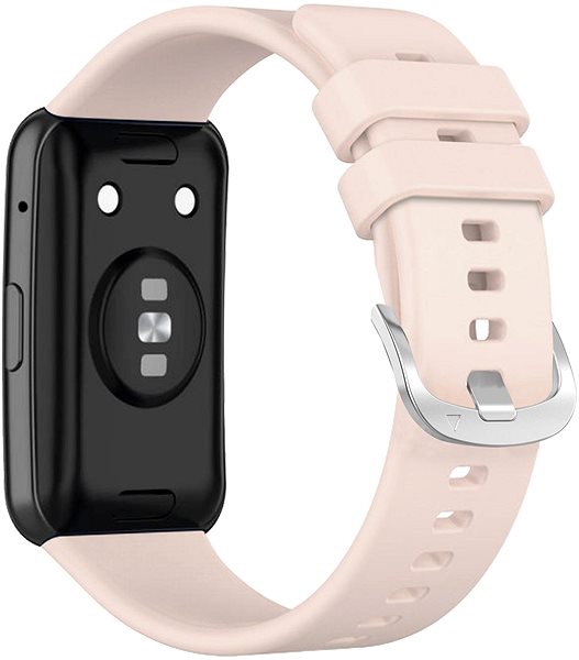 Armband FIXED Silikonarmband für Huawei Watch FIT - rosa ...