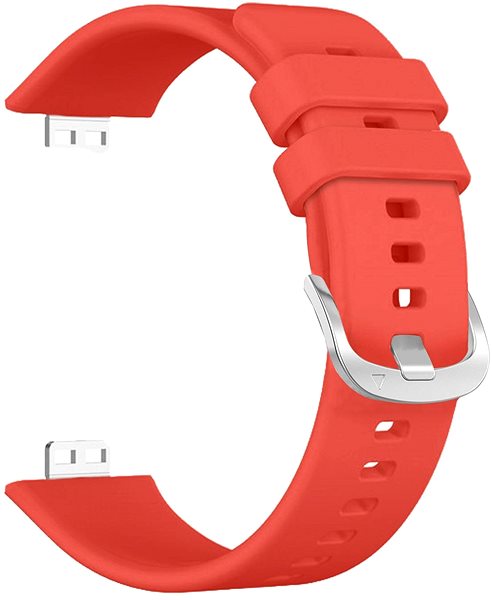 Armband FIXED Silikonarmband für Huawei Watch FIT - rot ...