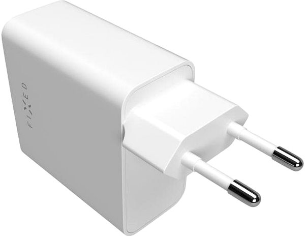 Wall Charger FIXED Travel with 2xUSB-C output support PD 65W white ...