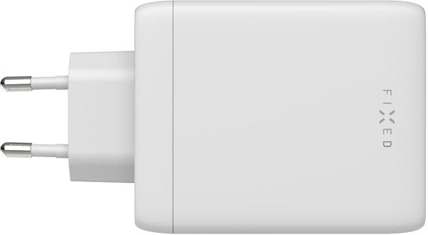 AC Adapter FIXED GaN with 3xUSB-C and USB output support PD 3.0 100W white ...