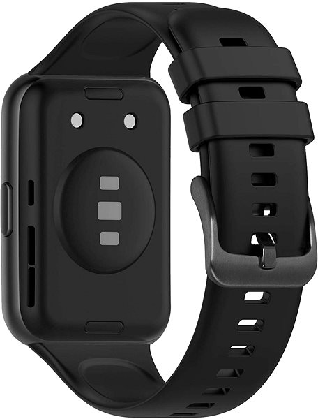 Řemínek FIXED Silicone Strap pro Huawei Watch FIT2 černý ...