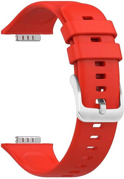 Remienok na hodinky FIXED Silicone Strap pre Huawei Watch FIT2 červený ...