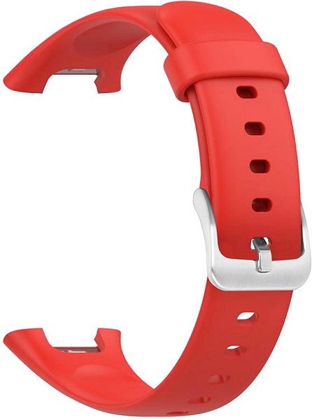 Remienok na hodinky FIXED Silicone Strap pre Xiaomi Mi Smart Band 7 Pro červený ...