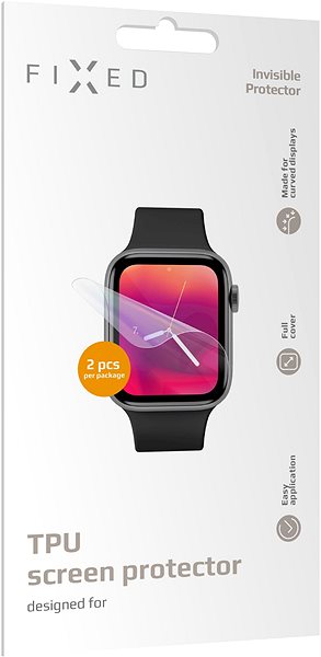 Ochranná fólia FIXED Invisible Protector pre Apple Watch 41 mm/Series 8 41mm ...