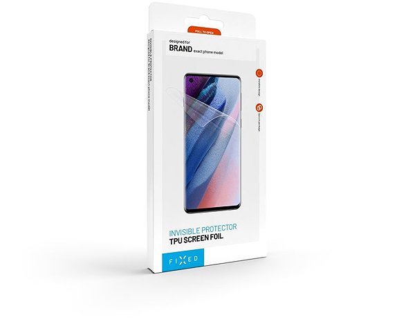 Kijelzővédő fólia FIXED Invisible Protector Honor Magic 7 Lite / X60 Pro 5G védőfólia - 2 db ...