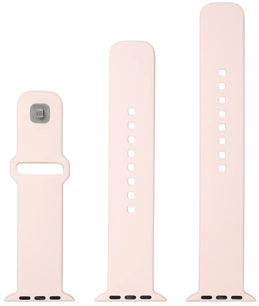 Armband FIXED Silikon-Sportarmband für Apple Watch 38/40/41mm rosa ...