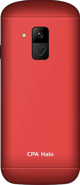 Mobile Phone CPA Halo 28 Senior red with charging stand ...
