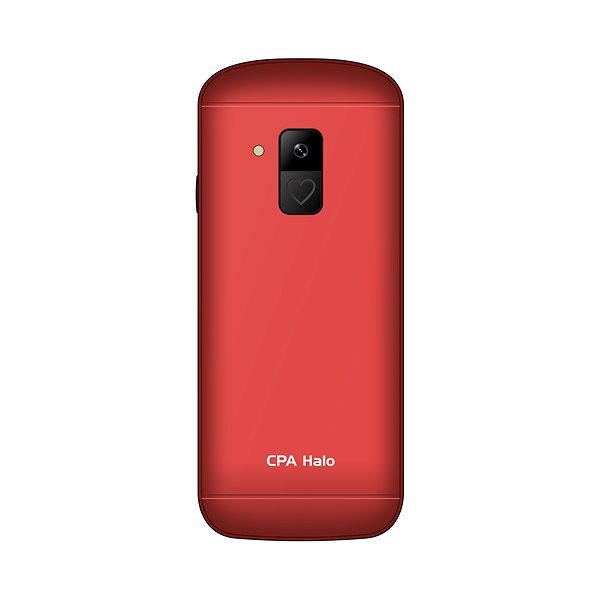 Mobile Phone CPA Halo 28 Senior red with charging stand ...