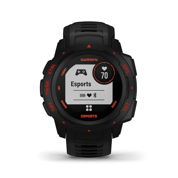 Smart Watch Garmin Instinct Black Lava Sports Edition Features/technology