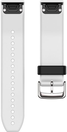 Remienok na hodinky Garmin QuickFit 22 silikónový biely ...